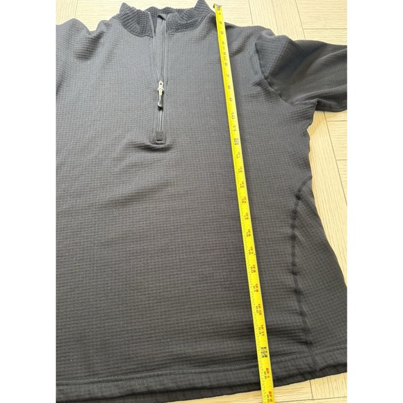 Magellan Women Long Sleeve Quarter Zip Jacket L Black Outdoor Light Athleisure - Picture 3 of 8